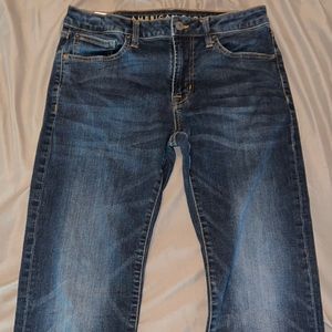 original straight flex american eagle mens jeans